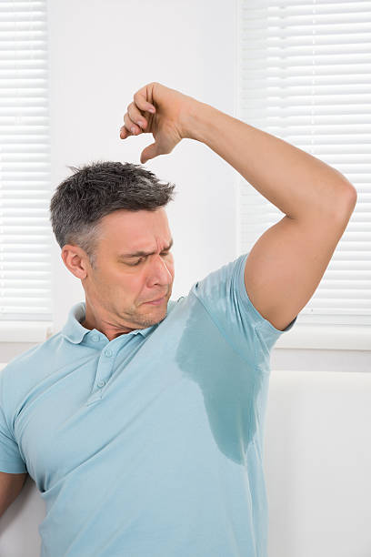a person suffer from excess foul smell sweating and treatment at santosh homeo hall and clinic