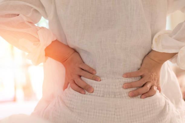 A lady suffer from ankylosing spondylitis and take homeopathic treatment at Santosh Homoeo Hall and Clinic
