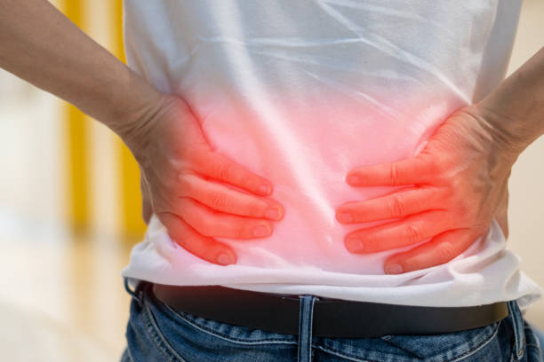 A picture of low back pain and take homeopathic treatment at Santosh Homoeo Hall and clinic