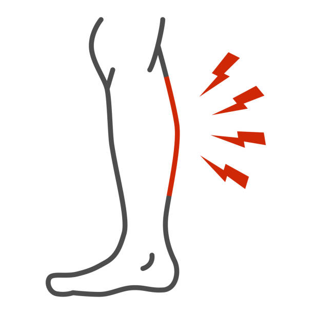 Picture showing calf muscle pain and take homeopathic treatment at Santosh Homoeo Hall and Clinic