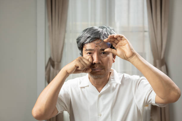 An old man suffered from facial dystonia and treatment at Santosh Homoeo Hall and Clinic