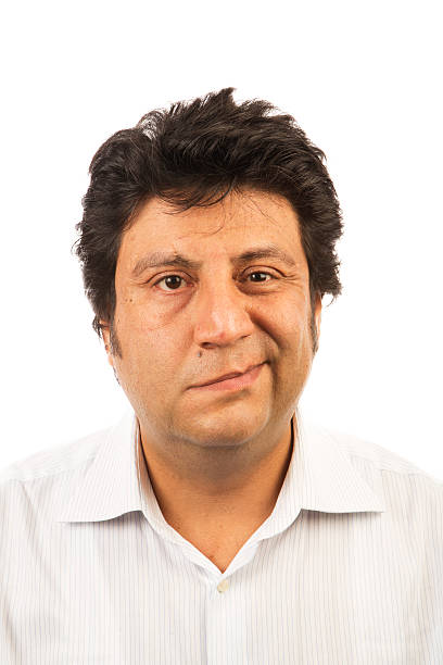 A man suffer from facial palsy and take homeopathic treatment at Santosh Homoeo Hall and clinic