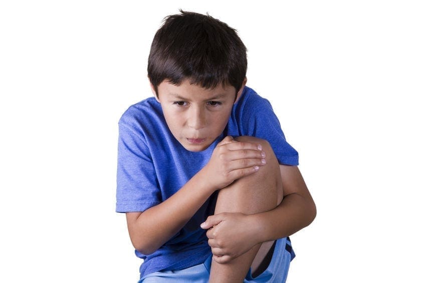 A boy suffered from growing pain and take homeopathic treatment at Santosh Homoeo Hall and clinic
