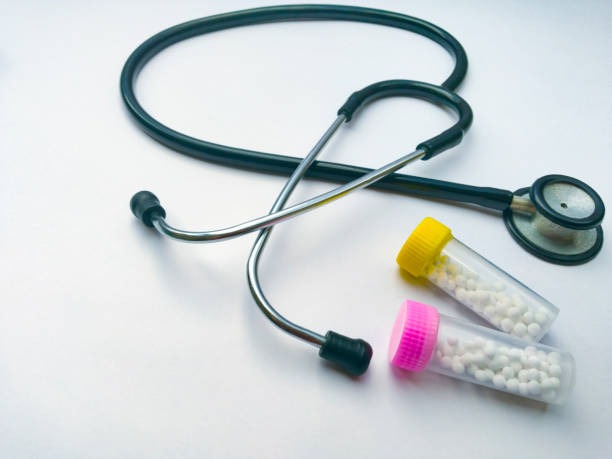 Homeopathic globules at Santosh Homoeo Hall and clinic