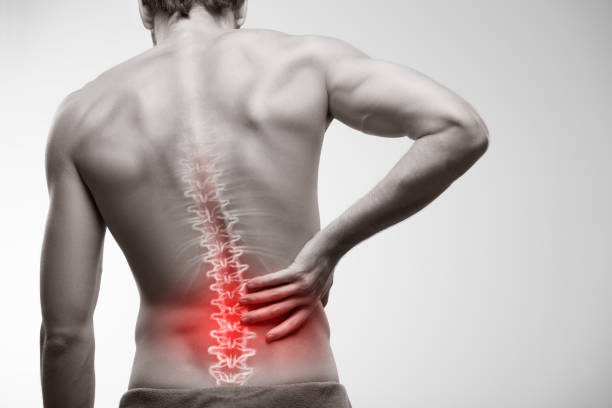 A picture of low back pain and take homeopathic treatment at Santosh Homoeo Hall and Clinic