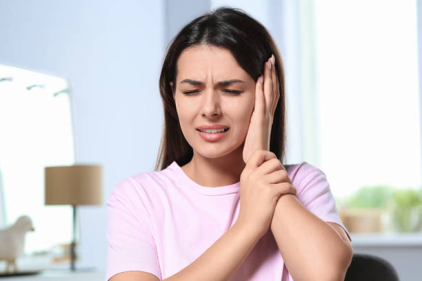 A lady suffer from trigeminal neuralgia and take homeopathic treatment at Santosh Homoeo Hall and clinic